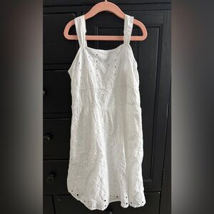 Abercrombie Kids Girls White Eyelet Sundress